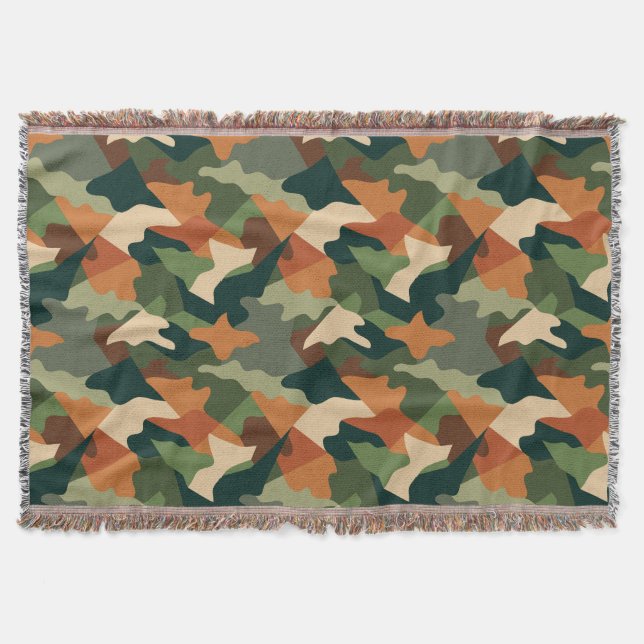 Cobertor Camuflagem tática de trincheiras (Frente)