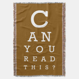 Cobertor Can you read this?