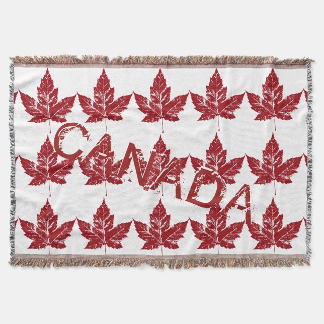 Cobertor Canadá Blanket Legal Canadá Souvenir Throw Blanket (Frente)