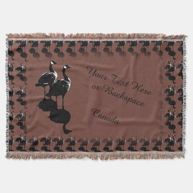 Cobertor Canadá Souvenir Blanket Canadá Ganha Blanket (Frente)