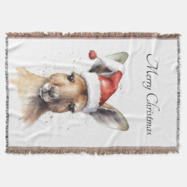 Cobertor Canguru de Natal, personalizável