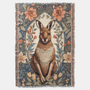 Cobertor Canguru Elegante Inspirado em William Morris