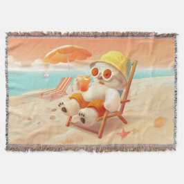 Cobertor Canino de Sorriso - Modo de Praia Ativado