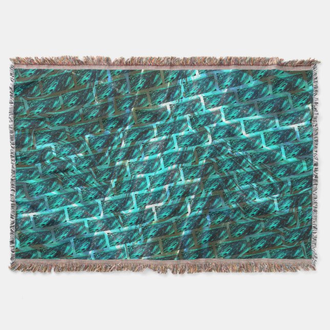 Cobertor Cano manchado, pastado, ralado ou tijolo diferente (Frente)