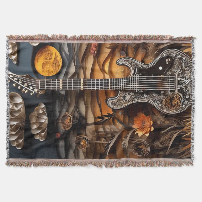 Cobertor Capa de Violão de Estilo de Papel (Frente)