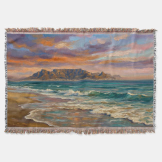 Cobertor Capetown Bold colors, fine oil painting