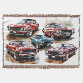 Cobertor Carro Muscular Clássico