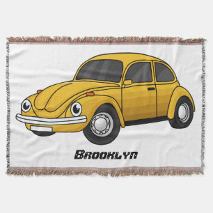 Cobertor Cartoon de carro clássico
