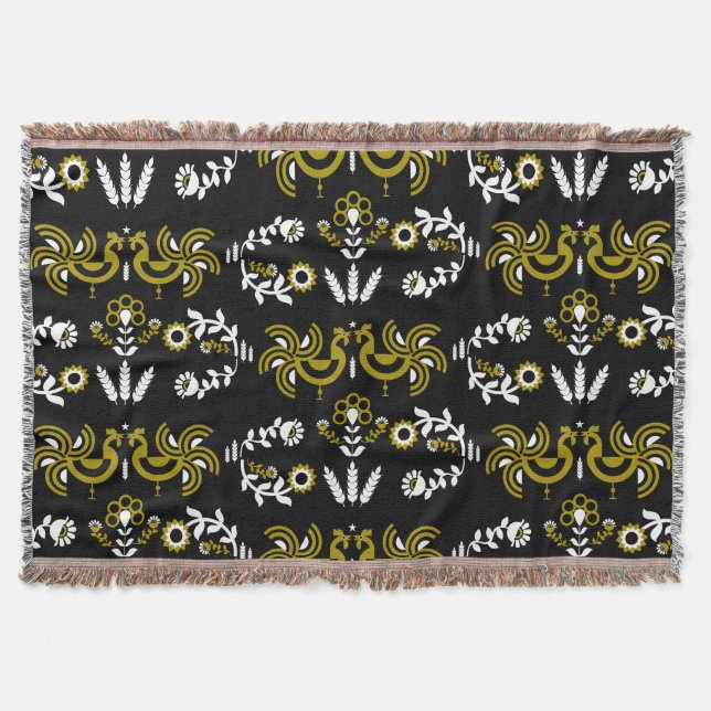 Cobertor Casa de decoração do campo de galeria de fazenda (Frente)