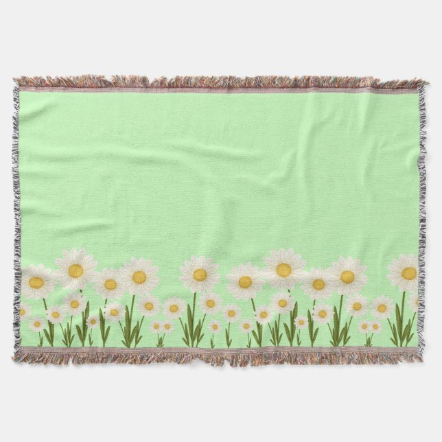 Cobertor Casamento floral de buquê de flores silvestres sim (Frente)