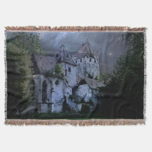Cobertor Castelo de Darness Halloween