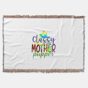 Cobertor Cat Art Classy Mother Pupper