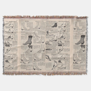 Cobertor Catálogo de Calçados para senhoras da Vintage - Mo