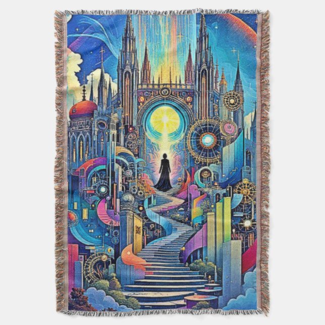 Cobertor Catedral Celestial (Frente Vertical)