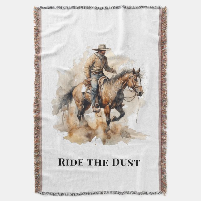 Cobertor Cavalgar o Rancho Western Comfort (Frente Vertical)