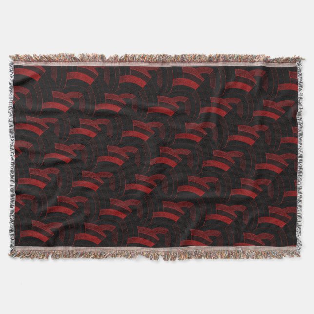 Cobertor Cavalos elegantes na moda modernos (Frente)