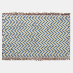 Cobertor Caxemira Blue Spice Moods Chevrons