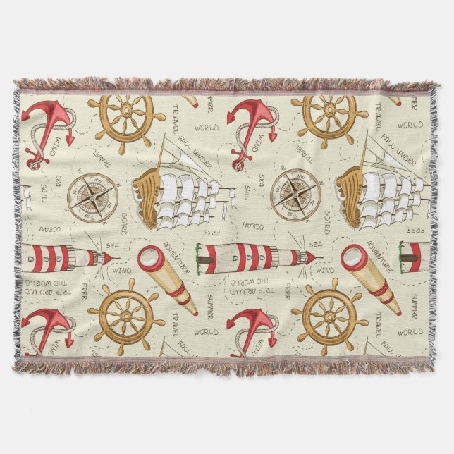 Cobertor Cena do oceano (Frente)