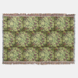 Cobertor Cerâmica com desenho de pedra vulcânica pintada ve