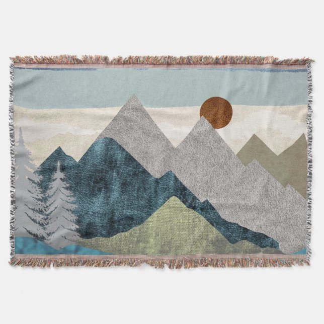 Cobertor Céu Tirado das Montanhas (Frente)