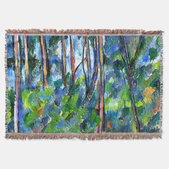 Cobertor Cezanne - Na Floresta (Frente)