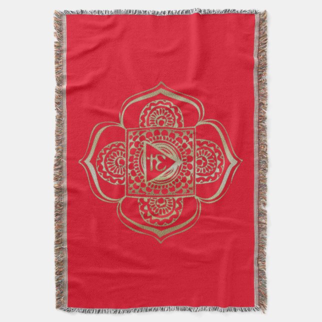 Cobertor Chakras Muladhara - Banheira (Frente Vertical)