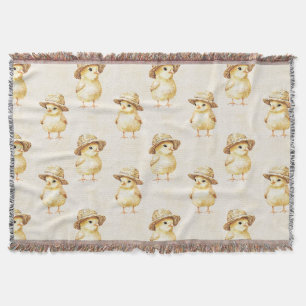 Cobertor Chapéu de Galinha Amarela
