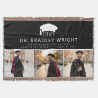 Chapéu de Graduação Personalizado de Doutorado PhD