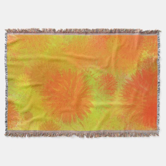 Cobertor chardon jaune couverture (Frente)