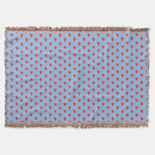 Cobertor Cherries Throw Blanket