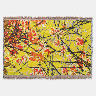 Cobertor Cherry Blossom Ouro Amarelo