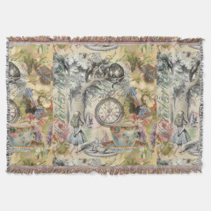 Cobertor Cheshire Cat Alice Wonderland Classic