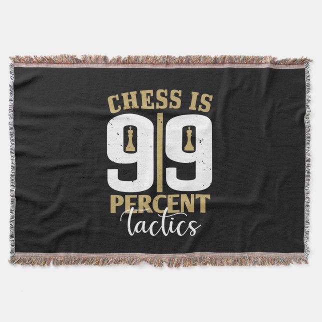 Cobertor Chess Is 99 Percent Tactics (Frente)