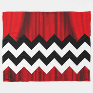cobertor chevron preto