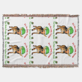 Cobertor Chihuahua Christmas