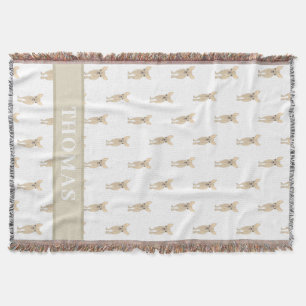 Cobertor Chihuahua Personalizado (Cabelo Curto, Fawn Tan)