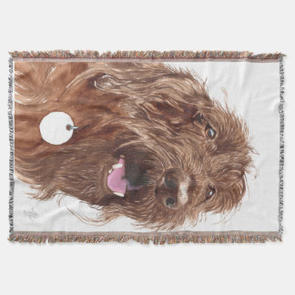 Cobertor Chocolate Labradoodle