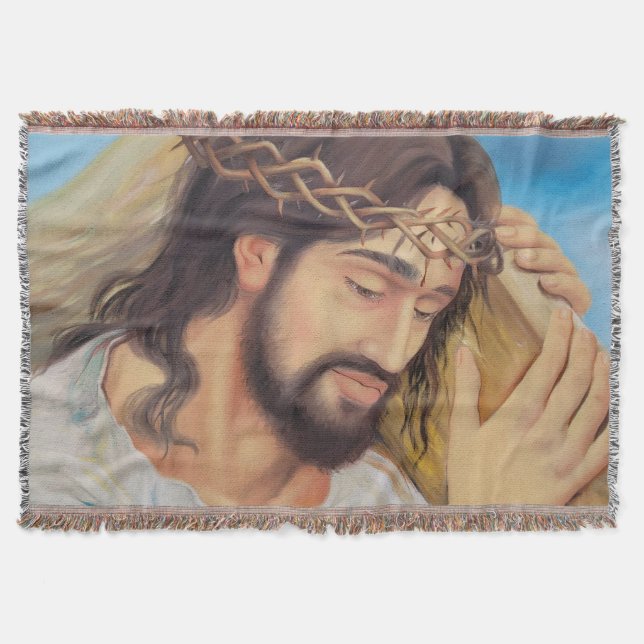 Cobertor Christian Faith Jesus Cristo (Frente)