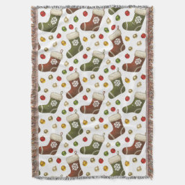 Cobertor Christmas Wreaths