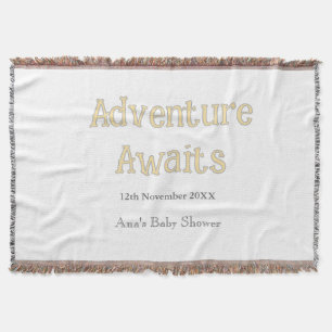 Cobertor Chuva de amor baby shower adicione nome data paste