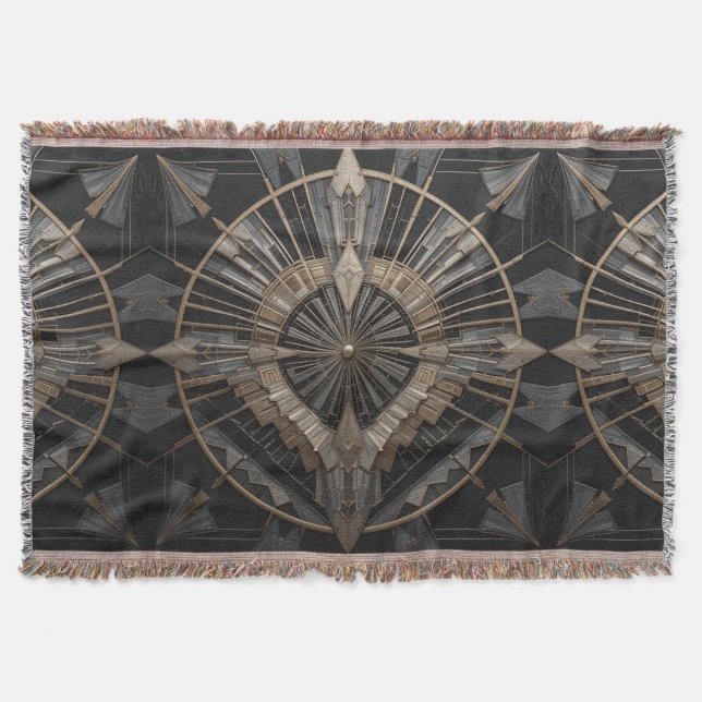 Cobertor Ciclo Elegante Decorativo (Frente)