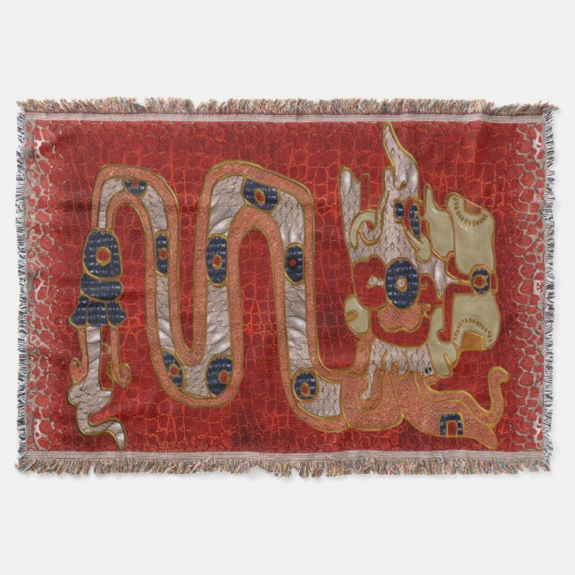 Cobertor Cipactos Mayan (Frente)