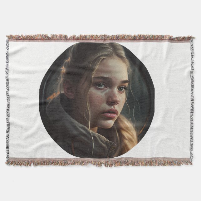 Cobertor Circle girl (Frente)