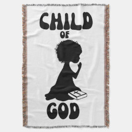 Cobertor Citação Bíblia De Criança De Deus