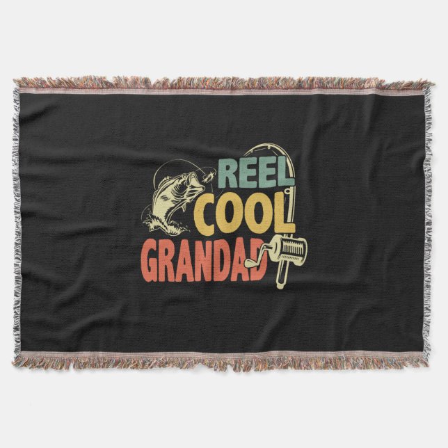 Cobertor Citações do Avô | Pesca Legal Grandad (Frente)