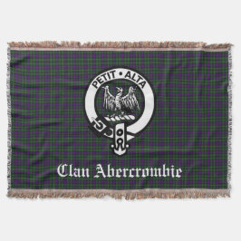 Cobertor Clan Abercrombie Crest Crachá e Tartan