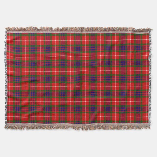 Cobertor Clan Fraser Tartan (Frente)