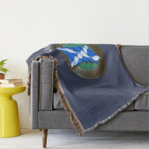 Clan Kennedy Tartan Knot & Flag