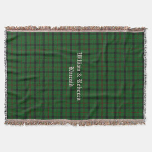 Cobertor Clan Kincaid Tartan - Xadrez Personalizada