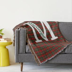 Cobertor Clan MacGregor Tartan Xadrez Personalizada